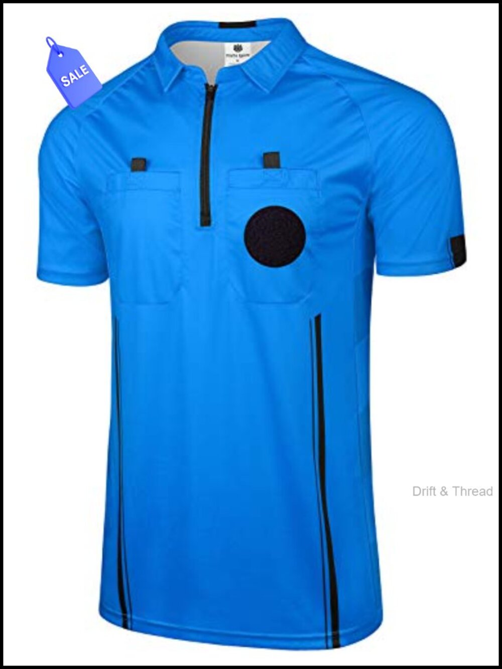 FitsT4 Sports Pro Soccer Referee Jersey Short Sleeve Ref Shirt